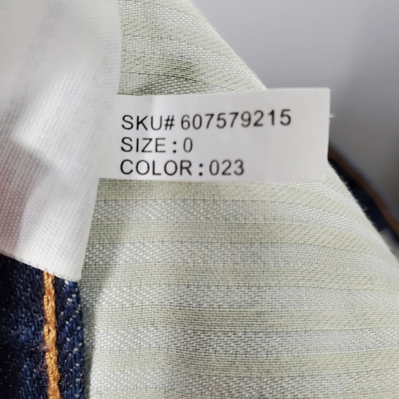 Abercrombie & Fitch Mid-Rise Cutoff Denim Shorts Dark Wash Size 0 - Picture 7 of 11